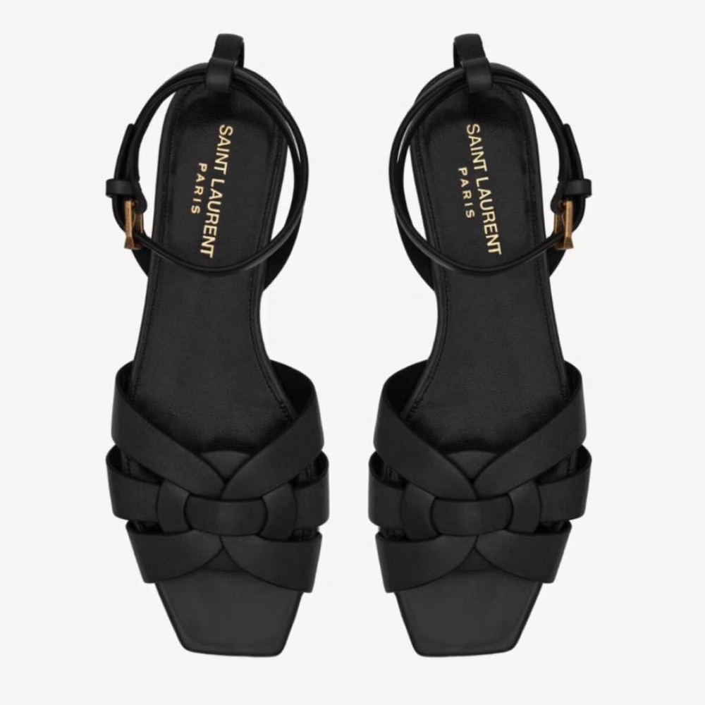 Saint Laurent Black Sandals